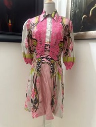 訂製真絲連衣裙