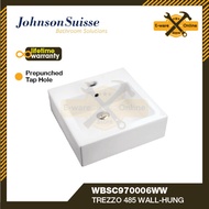 Johnson Suisse Wall Hung Basin Sink Trezzo 485 Bathroom Sink Bathroom Basin Toilet Sink Basin Sinki 