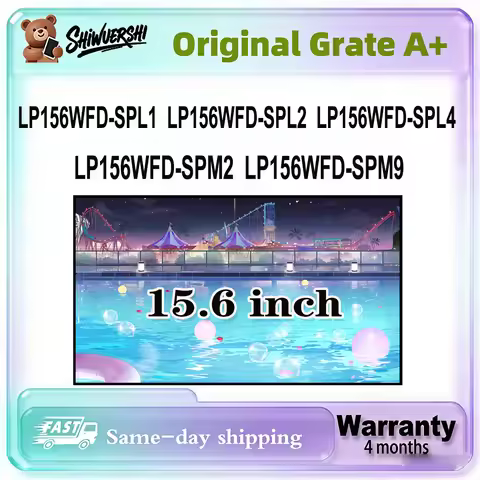 Original New A+ 15.6 inch Slim Laptop Lcd Screen Panel LP156WFD SPL1 LP156WFD SPL2 LP156WFD SPL4 LP1