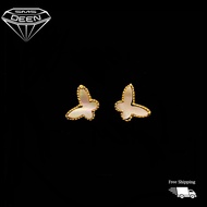 SMS DEEN VC Butterfly Earrings, ±2.2 - 2.8GM - Gold 916 Emas - Subang VC Rama-rama
