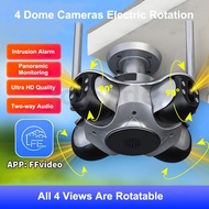 4MP+4MP+4MP+4MP Multi-directional Camera Four-screen Panoramic Home Outdoor HD Ball Wireless WIFI Ne