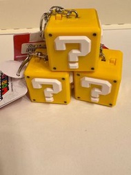 USJ 環球影城 Mario發聲問號鎖匙扣