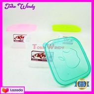 TERBARU !! 12Pcs Toples Plastik Segi Chantique 500ML / Toples Kue Lebaran / Toples Mini