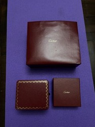 Cartier 錶盒頸鏈盒