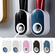 **包郵** 全自動擠牙膏器 掛壁式 免打孔 牙膏置物架 牙膏擠壓器