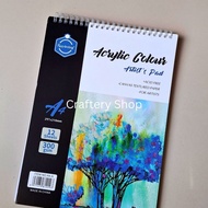 Artist Pad for Acrylic A4 300gsm