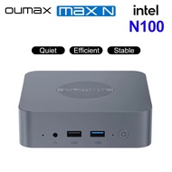OUMAX Intel N150 N100 N95 Mini PC DDR4 16GB 500GB J4125 8GB 256GB Mini PC Dual 1000M LAN Desktop PC