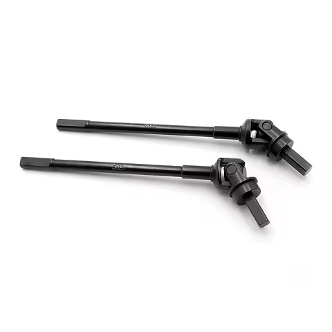 KYX Racing Hard Steel Front Axle CVD Shaft Upgrades Parts Accessories for RC Crawler Car Axial Capra