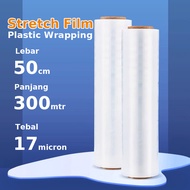 Stretch Film 50cm *300mtr Plastic Wrapping Clear Wrap/Wraping/Stretch Film/Suitcase Reping