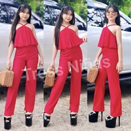 Georgina Halter Jumpsuit For Kids 8-13 Yrs Old