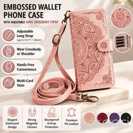 Flip Case for OnePlus 15 15R 13 13R 13T 12 12R Nord 5 Ace5 Ultra 5G Embossed Leather Card Slots Wall