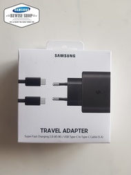 Bộ Sạc Nhanh USB-C SAMSUNG TRAVEL ADAPTER 45W EP-T4511 ( Kèm Cable 5A dài 1m8) - Hàng Full Box Chính