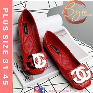 Rounded Flat Shoe Plus Size Women 31- 43 44 45