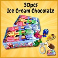30Pcs KHY Biskuit Crazy 2 In 1 Ais Krim 2 Rasa Chocolate & Vanilla (JOY)