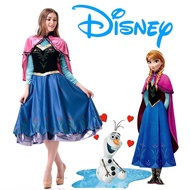 FROZEN FROZEN Adult Anna Princess Anna Dress Princess Anna Cosplay Costume Halloween Stage Performan