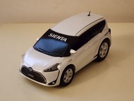 【米舖TOY】 9成新 OEM Toyota Sienta NSP170 豐田 原廠 尾期 白色 Q版 回力 淨車 車仔