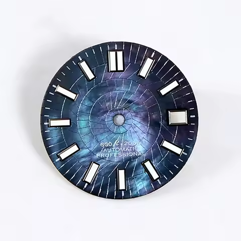 28.5MM Mother of Pearl Dial BGW9 C3 Lume Fit NH35 NH35 NH36 Movement Sbdx001 Watch Modified Accessor