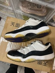 (二手）Nike air Jordan 11 low 康扣 US10.5 無盒