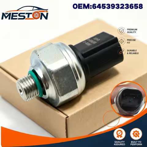 64539323658 A/C Pressure Sensor Switch for BMW MINI Cooper Rolls-Royce 323i 528i 540i 740i 745i 760i