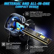 XSTORM 2PCS Car Headlight H11 H4 LED Bulb 80W H1 9005 HB3 9012 Led Lights 15000LM Turbo lampada 12V