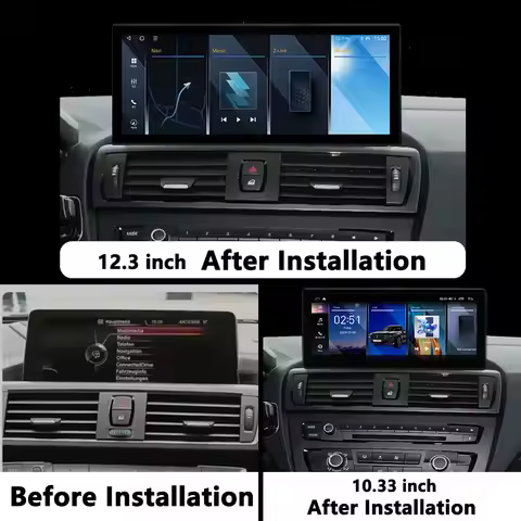 12.3inch Android For BMW 1 Series F20 F21 F22 F23 2016-2019 Car Radio Multimedia Player DSP Stereo W