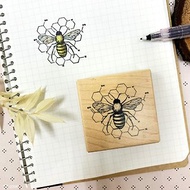 楓木印章-蜜蜂標本 ET-2396