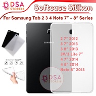 HITAM Case Samsung Tab 3v 3 Lite 2 4 7" 8" Inch SM-T110 T111 T116 T210 T211 T310 T311 T31 T315 T230 