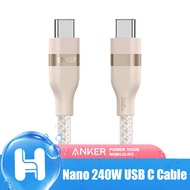 Anker Nano 240W USB C Cable PD Nylon Fast Charging Type C Cable