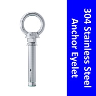 304 Stainless Steel Anchor Eyelet Bolt ❤️ Anchor Sleeve Bolt Eyelet ❤️ Concrete Wall Plug