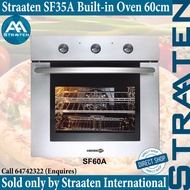 Straaten SF60A Multi-Function Built-in Oven 60cm with 8 Settings 1 Year Warranty