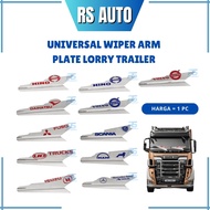 1PC sekeping WIPER ARM PLATE ISUZU Plat Besi HINO VOLVO UD STAINLESS STEEL SCANIA 1 TON 3 TON LORRY 