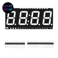 HT16K33 LED Display Module 4 Digit 7 Segment 0.56 Inch Time Clock Indicator Tube Module White
