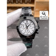 [Black Steel White Di-Ditona Series] RC Factory Rolex Black Steel Gray Ditona Series Wristwatch Watc