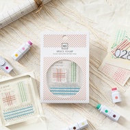 【拼貼印章】no.28 | 水晶印章、透明印章