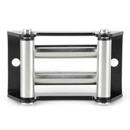 Heavy Duty Winch Roller Fairlead Galvanize 110mm/4.3in Hole Distance with Strong Construction Metal