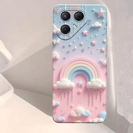 Softcase T3cno P0va 7 4G - P0va 5 - P0va 5 Pro - Silicone - P3langi Motif - Cute Case - Procamera - 