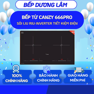 Bếp từ đôi Canzy 666PRO | Sôi liu riu | Mặt kính bo viền thiết kế sang trọng | Bảo hành chính hãng 3