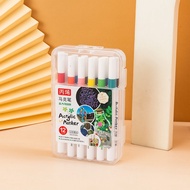 MOLES【Miễn phí vận chuyển】Bút Bút Đánh Dấu Acrylic 120 màu cho trẻ em nghệ thuật đặc biệt Bút màu nư