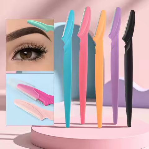 1pc Eyebrow Trimmer Blade Shaver Portable Face Razor Eye Brow Epilation Hair Removal Cutters Safety 