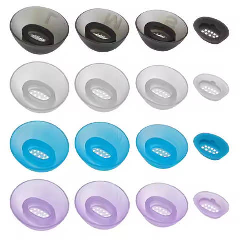 4 Pairs / Set Silicone Ear Tips for JBL Tune Flex 2 TWS Earbuds, Soft Replacement Eartips Earplugs H