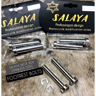 FOOT REST BOLTS SALAYA INOX STAINLESS