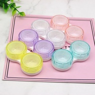 Candy Color Contact Lenses Box 1pc Contact Lenses Tweezers Suction Stick Contact Lens Case for Travel Kit Contacts Container