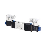 Three-position five-way solenoid valve 4V230C-08 c三位五通电磁阀4V230C-08中封4V330E-10中泄4V430P-15B气动换向阀ql1130