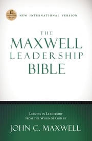 NIV, The Maxwell Leadership Bible Thomas Nelson