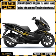 Tem Rời Dán PCX 2014 - 2020 Mẫu Exceed Excellence | PCX-13 | Decal Chế Dán Xe PCX 125 150 160 Chống