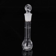 Dm 5 mL Kaca Bening Volumetrik Flask w / Glass Stopper Lab