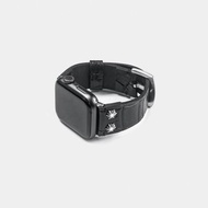 Coco Leather Pilot Watch Strap_Black