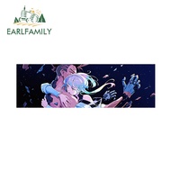 EARLFAMILY 13cm x 4.1cm  Lucy Cyberpunk Edgerunners Car Sticker Aquaflask  Waterproof Anime Slap Dec
