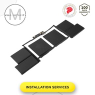 [Mac Infinity] MacBook Pro 15" TouchBar (A1820) Battery Replacement & Installation - Compatible with