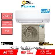 Daikin Air Cond 2.0hp FTKF50C/RKF50C | 2.5hp FTKF71C/RKF71C R32 Inverter Smart Control | Aircond | A